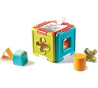 Tiny Love 2-in-1 Shape Sorter & Puzzle, Interactive Baby Toy, 6m +, Meadow Days