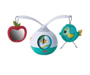 Tiny Love 2-in-1 Tummy Time Musical Mobile, 360? Rotating Baby Mobile with Music & Lights, 0+ Months, Portable Take-Along Stroller Mobile, Baby