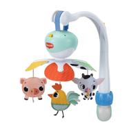 Tiny Love 3-in-1 Take Along Baby Mobile for Cot, Into the Farm