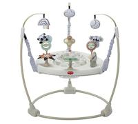 Tiny Love 4-in-1 Jump & Play Activity Center, 4 Modes of use, Jumper, Stationary Activity Center, Toddler Activity Center, Child Table, 28 Activities, 6 Developmental Toys, Black & White Décor