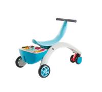 Tiny Love 5-in-1 Walk-Behind & Ride-On Baby Walker - Blue