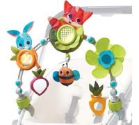 Tiny Love Baby Pram Toy Arch Meadow Days Stroller Activity Bar Rattle Clip Toy