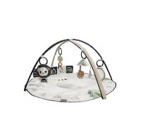 Tiny Love Classic Gymini, 2-in-1 Musical Baby Play Mat, 0+ Months, Baby Play Gym, 20 Activities, Interactive Musical Toy, Adjustable Arches, Black & White Décor