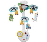 Tiny Love Classic Mobile, 2-in-1 Baby Mobile, Born to Party | Portable Music Box, From Birth, Visual Stimulation, Grows with Your Baby, 20 Minutes of Continuous Music