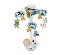 Tiny Love Classic Mobile, 2-in-1 Baby Mobile for Cot, 0+ Months, Converts into Portable Stand-Alone Music Box, Visual Stimulation, Grows with Your Baby, 20 Minutes of Continuous Music, Born to Party