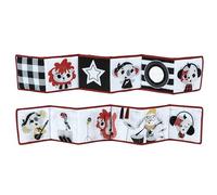 Tiny Love Double-Sided First Book, Soft Baby Book, 0+ Months, Baby Crinkle Book, Black & White Design, 2 Sides, 6 Fun Activities, Supports Senses, Skills & Eyesight, Tummy Time Toy, Tiny Rockers