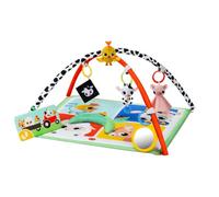 Tiny Love Gymini Deluxe, Baby Play Gym with Music, Into the Farm | Baby Play Mat, 0+ Months, 20 Activities, Musical Take-Along Toy, Adjustable Arches, Smart and Adjustable Design