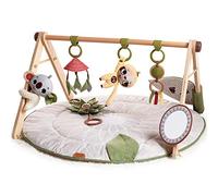 Tiny Love Luxe Developmental Gymini, Stylish Wooden Baby Play Gym with Music, 0+ Months, Baby Play Mat, 20 Activities, Musical Take-Along Toy, Premium Fabrics, 12 Milestone Cards, Boho Chic