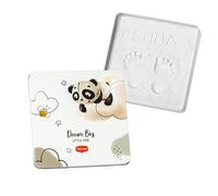 Tiny Love Magic Box Square, Memory Box, Baby Hand and Footprint Kit, Keepsake for Boys and Girls, Dermatologically Tested, All-in-One Clay kit, Nurse