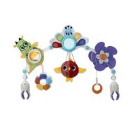 Tiny Love Musical Nature Stroll Arch, Baby Pram Toy, 0+ Months, Universal Adjustable Clips, Stroller Arch Toy, 8 Developmental Activities, Supports Senses, On-the-go Activity Toy, Born to Party