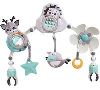 Tiny Love Sunny Stroll Activity Arch with Rattle Toys, 0m +, Adjustable Clips fit most Pram or Pushchair, Magical Tales