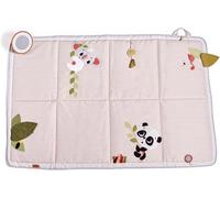 Tiny Love Super Mat, Baby Play Mat, Foldable Extra Large Play Mat (150 x 100cm), 0+ Months, 6 Activities, Soft Play Mat, Tummy Time Mirror, Wooden Rattle, Crinkly Toy, 12 Milestone Cards, Boho Chic