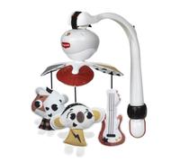Tiny Love Take Along 3-in-1 Baby Mobile for Cot, 0+ Months, Portable Music Mobile for Pram, Multi-Use with 3 Connectors, 5 Melodies, 30 Minutes of Continuous Music, Tiny Rockers