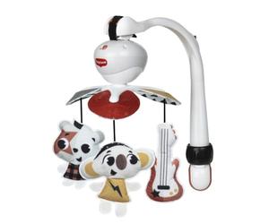 Tiny Love Take Along 3-in-1 Baby Mobile for Cot, 0+ Months, Portable Music Mobile for Pram, Multi-Use with 3 Connectors, 5 Melodies, 30 Minutes of Continuous Music, Tiny Rockers