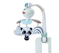 Tiny Love Take-Along Mobile 3-in-1 Baby Music Mobile 0+ Months for Crib Playpen or Stroller Multifunctional with Mounts, 5 Melodies, 30 Minutes Continuous Music, Black & White Decor