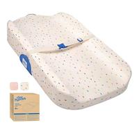 Tiny Marvels Baby Changing Mat Dresser Changing Mat with Non-Slip Base and Strap, Soft Washable Cover (2 Pack) Breathable Foam with Secure Contoured Shape