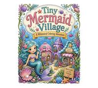 Tiny Mermaid Village: A Whimsical Coloring Adventure (Tiny Villages Coloring Adventure)