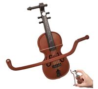 Tiny Mini Violin: Worlds Smallest Decor, Gift for Men & Women, Office or House Musical Ornament