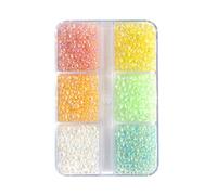 Tiny Miniature Bubble Beads for Shaker Resin Mold Filler Silicone Mold Decors, Filling 1-3mm, Small Crystal Beads, Crystal for Jewelry Making