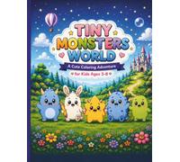 Tiny Monsters World: A Cute Coloring Adventure for Kids Ages 3-8 (Tiny Monsters World Adventures)