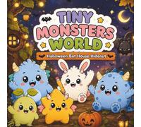 Tiny Monsters World: Bat House Hideout: A Cute Pocket Halloween Coloring Book for Kids Ages 3-8 | 30 Easy Coloring Pages (Tiny Monsters World Adventures)