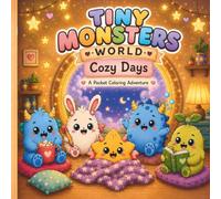 Tiny Monsters World: Cozy Days: A Pocket Coloring Adventure (Tiny Monsters World Adventures)