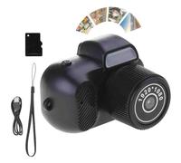 Tiny Nostalgia Cam,Mini Retro Camera,Mini Camera Keychain,Tiny Keychain Camera,Tiny Digital Camera Keychain,Tiny Camera Keychain, Compact 1080p Hd Retro Mini Camera,Keychain Mini Camera (128GB)