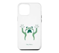 Tiny Panic Anxious Frog Introverts Overthinkers stressed Case for iPhone 12 Pro Max