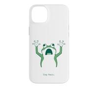 Tiny Panic Anxious Frog Introverts Overthinkers stressed Case for iPhone 14 Plus
