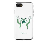 Tiny Panic Anxious Frog Introverts Overthinkers stressed Case for iPhone SE (2020) / 7/8