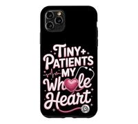 Tiny Patients My Whole Heart Pediatric Nurse Case for iPhone 11 Pro Max