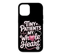 Tiny Patients My Whole Heart Pediatric Nurse Case for iPhone 12/12 Pro