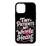 Tiny Patients My Whole Heart Pediatric Nurse Case for iPhone 12 mini