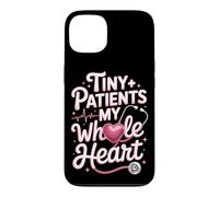 Tiny Patients My Whole Heart Pediatric Nurse Case for iPhone 13