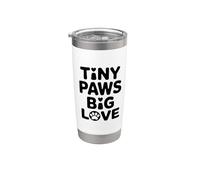 Tiny Paws Big Love Stainless Steel Insulated Tumbler