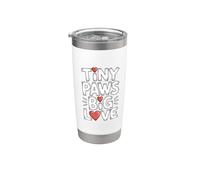 Tiny Paws Big Love Stainless Steel Insulated Tumbler