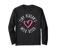 Tiny Person's Milk Bitch Baby Breast Feeding Long Sleeve T-Shirt