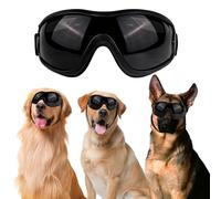 Tiny Pet Dog Sunglasses for Large Dogs - UV Protection Windproof Anti-Fog Dog Goggles PC Lens & PVC Frame, Adjustable Strap for Medium Breed Dogs