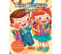 Tiny Picasso Books - Coloring book for kids ages 1-4