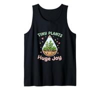 Tiny Plants Huge Joy Kawaii Terrarium Lover Tank Top