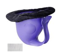 Tiny Potty, Fish Shaped Design, 14x14x19.55cm, Portable Seat, Anti-Slip Potty Trainer, Soft Velvet Comfort, for Home Restroom Travel Use RV Bathroom