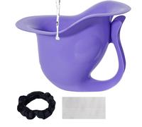 Tiny Potty - Small Commode, 1 Piece Marine Vessel for Training, Aquatic Basin with Gripped Base, Hygiene Gear, Minnow Crock for Commercial, Household and RV Restroom Sanitation Station