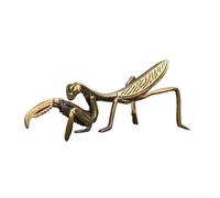 Tiny Pure Copper For Mantis Statue for Indoor Ornament Use with Smooth Texture and Even Thickness Throughout the Entire Piece