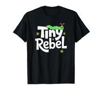 Tiny Rebel Caterpillar Graphic Design, Bug Apparel Kids T-Shirt