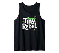 Tiny Rebel Caterpillar Graphic Design, Bug Apparel Kids Tank Top