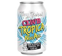 Tiny Rebel Clwb Tropica Non Alc Tropical IPA 0.5% 24 x 330ml Cans