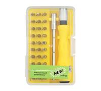 Tiny Screwdriver Set | Portable 32-in-1 Precision Tool Kit,Jewelers Screwdriver Set | for PC Cellphone Game Console Watch Eyeglasses Electronics Repair Battery Car Truck Vehicle Devices Daily