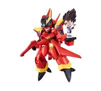 TINY SESSION Macross 7 VF-19 Kai Fire Valkyrie with Nekki Basara figure