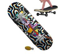 Tiny Skateboards for Fingers - Creative Funny Mini Fingerboard Toy | Fingertip Movement Small Skateboard Starter for Finger Sports, Party Favors, Novelty Toys, Kids, Teens, Desk Play, Stress Relief Fu