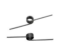 Tiny Stainless Steel Torsional Springs, Torsion Spring Pack Of 4 2.5mm Angles 60-180 Degrees Turns 3-9 Multiple Sizes(22.5mm(9 laps ),30MM-2.5MM(90 DEGREES))